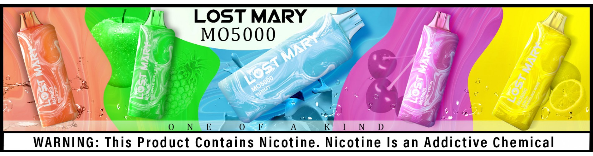 NEW Lost Mary Flavors - MO5000 One of a kind!