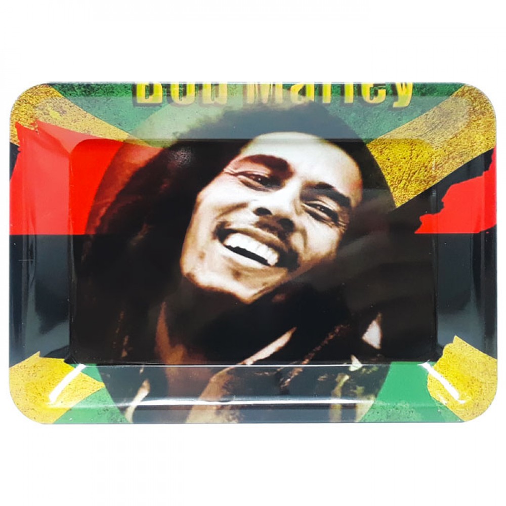 Details about   Metal Rolling Tray Rasta Lion Design Small Portable Size