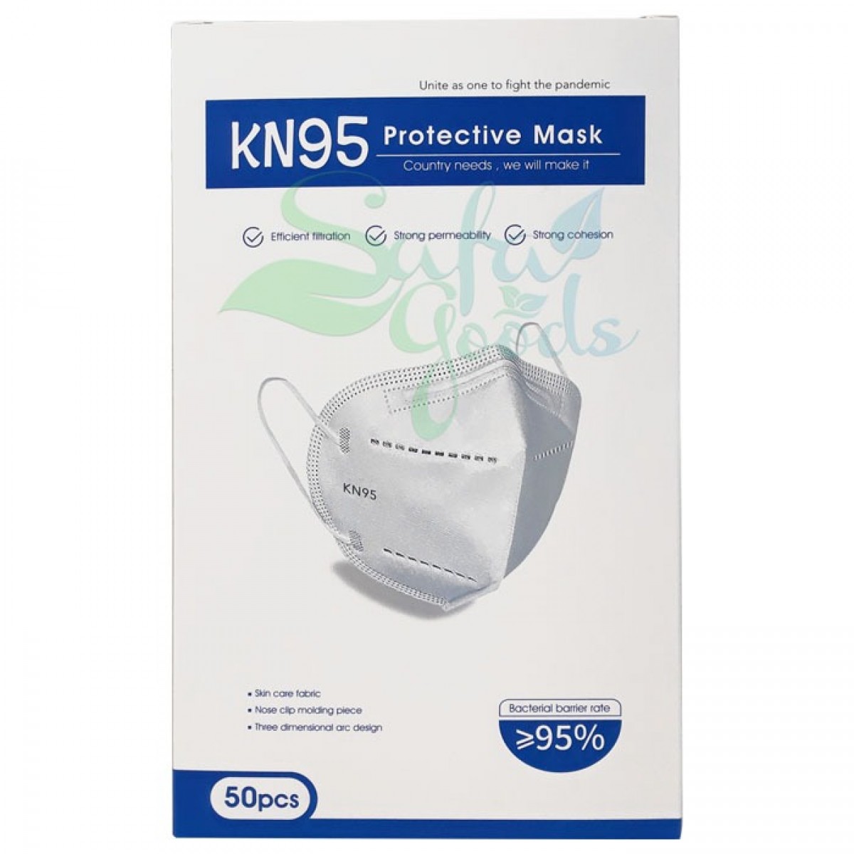 Face Masks - KN95 - 50PC BOX