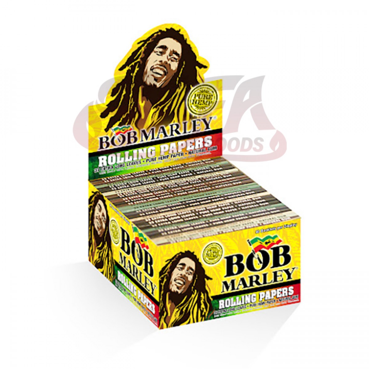 Bob Marley Rolling Papers - Display Box