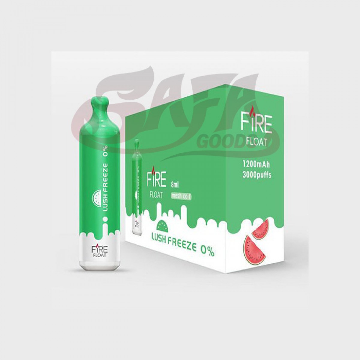 Fire Float Zero 0% Nicotine Disposables [3000 PUFFS] 10PC