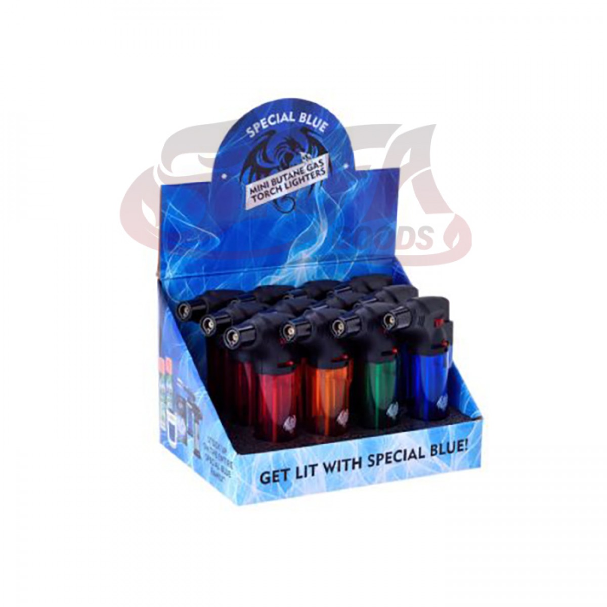 Special Blue - Bernie Plastic Lighters - 12PC Display