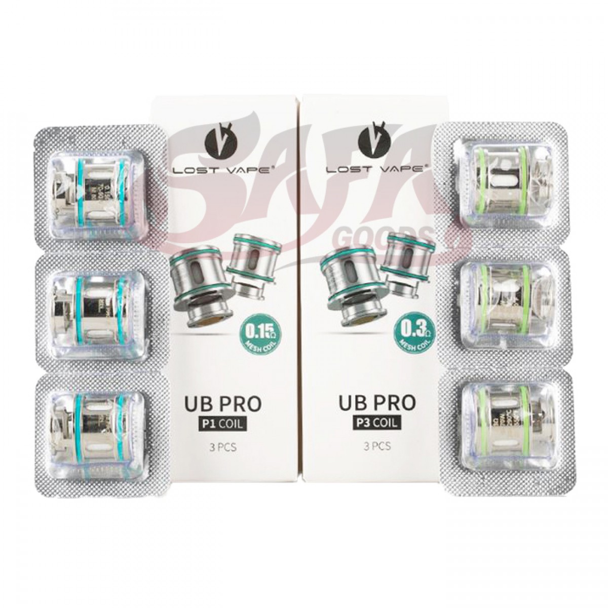 Lost Vape UB (Ultra Boost) PRO Replacement Coils 3pc