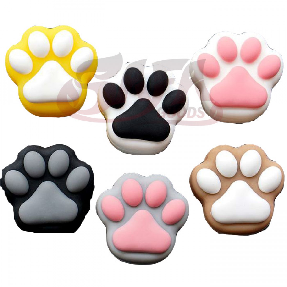 3mL Silicone Paw Containers [5pc Bundle]