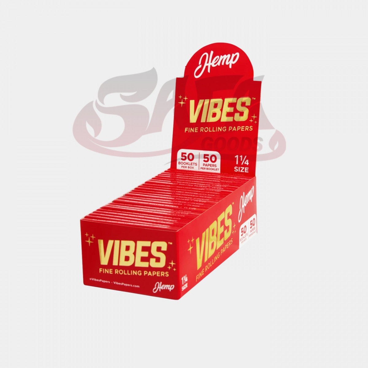 Vibes Rolling Papers 50ct Box - 1-1/4"