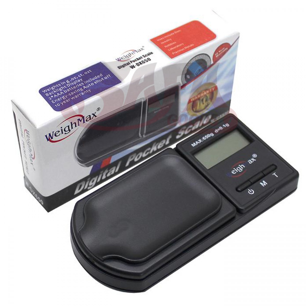 WeighMax DX650 Digital Pocket Scale [650G/0.1G]