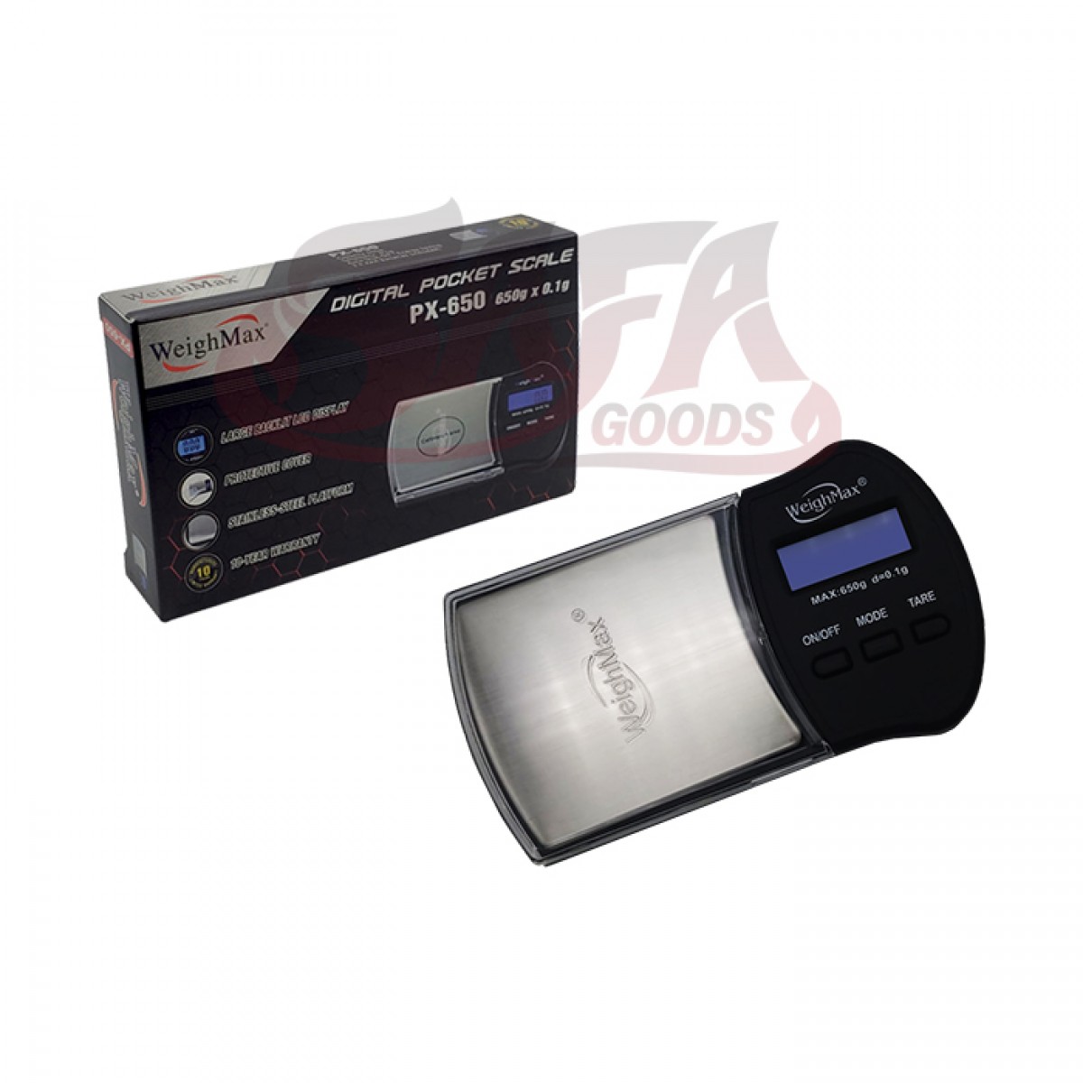 Digital Pocket Scale - WeighMax Scale 0.01g (PX650C)